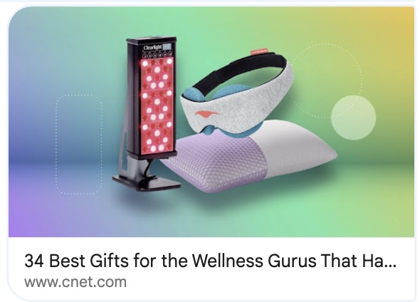 cNET – 100 Days of Holidays: 49 Best Wellness Gifts for the Health Gurus Who Have It All