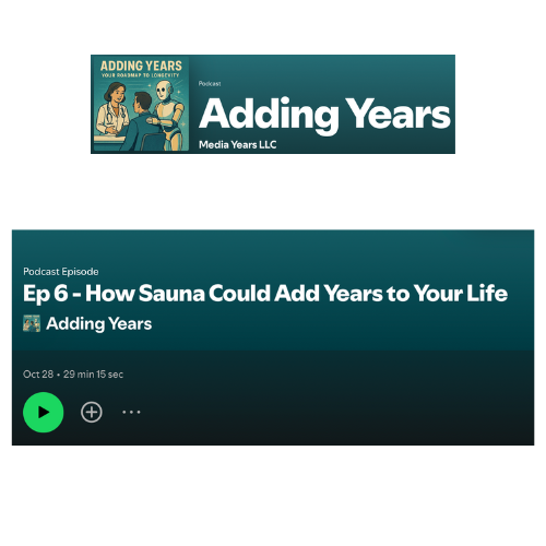 Adding Years: Your Roadmap to Longevity, Podcast