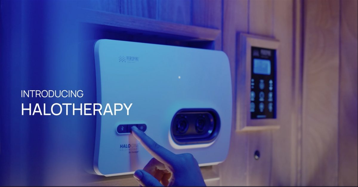 Perspire Sauna Studio Launches Halotherapy Nationwide with Clearlight® Award-Winning HALO ONE®